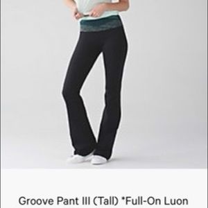 Lululemon Groove Pant II (Tall) *Full-On Luon